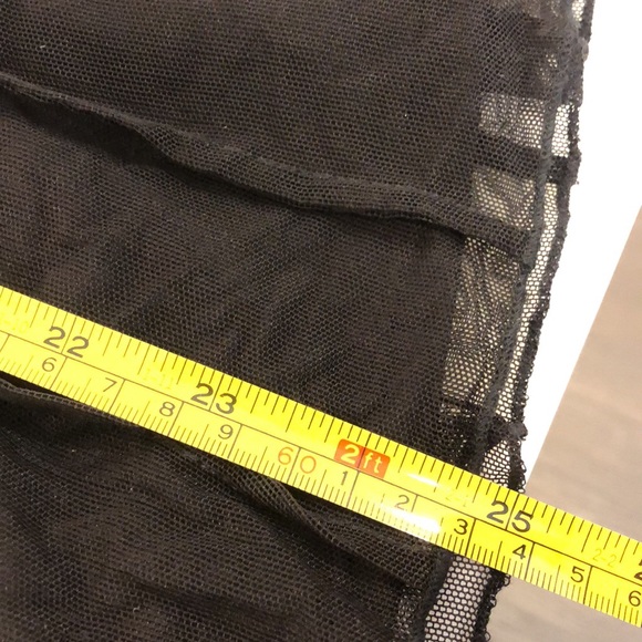 Stunning Black Dress Top with Beaded Bust,sz 10 - Picture 12 of 12